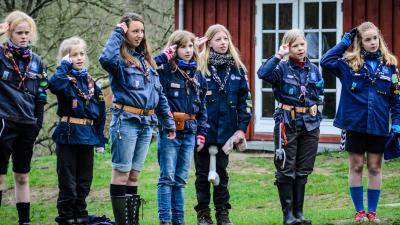 Spejdere i uniform